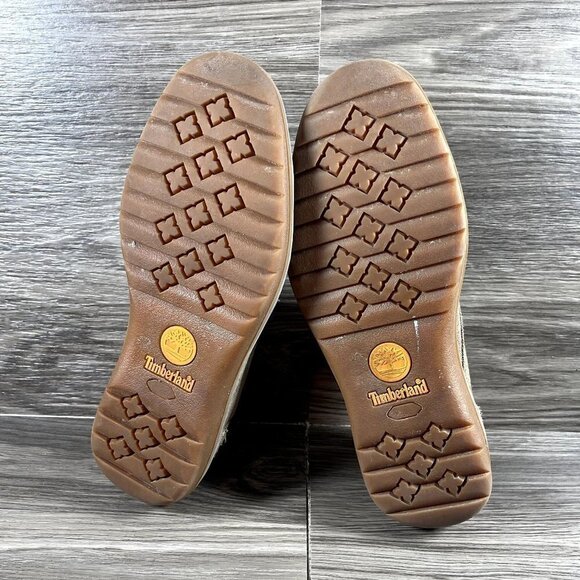 Timberland Men's Front Country Taupe‎ Suede 3-Eye Plain Travel Oxford Shoes Sz 9 - Picture 6 of 8